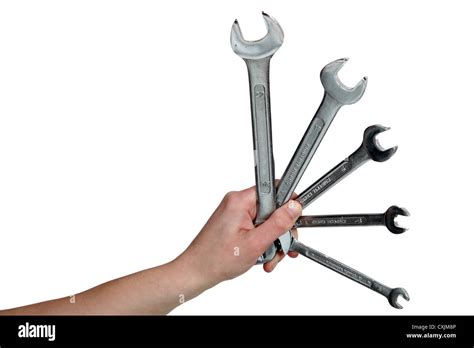 A Set Of Wrenches Stock Photo Alamy