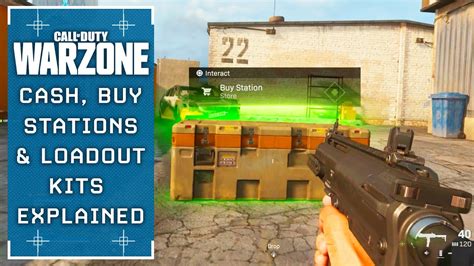 Call Of Duty Warzone Cash Buy Stations And Loadout Drops Fully