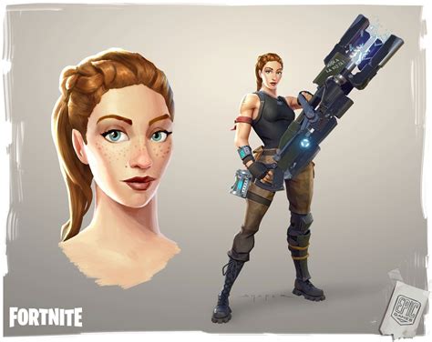 Female Soldier From Fortnite Female Soldier Concept Art Characters