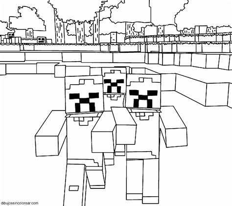 Steve De Minecraft Para Imprimir Y Pintar Minecraft Dibujos Dibujos