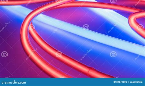 Neons Lights Abstract Concept Stock Illustration Illustration Of