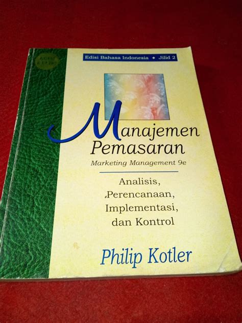 Ebook Manajemen Pemasaran Philip Kotler Marketing Furnitureper