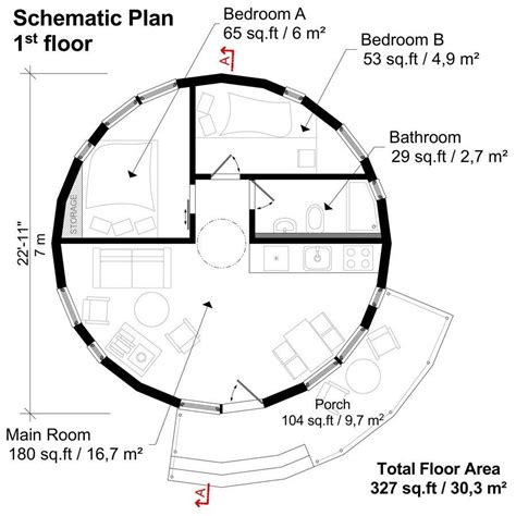 25 Small Round House Plans Ideas