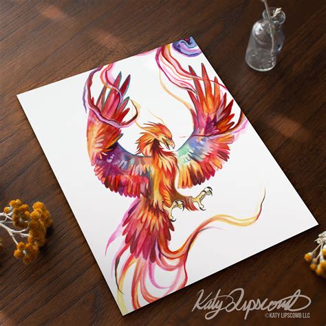 Prism Phoenix Print · Katy Lipscomb Llc · Online Store Powered By