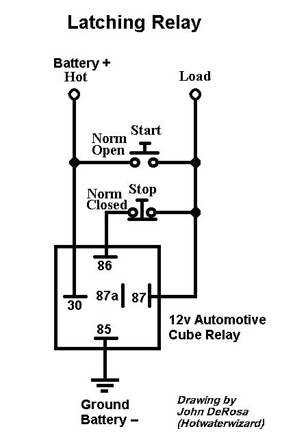 Diagram Scr Latching Circuit Diagram Mydiagramonline