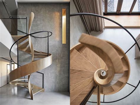 51 Spiral Staircase Designs That Build A Unique Twist