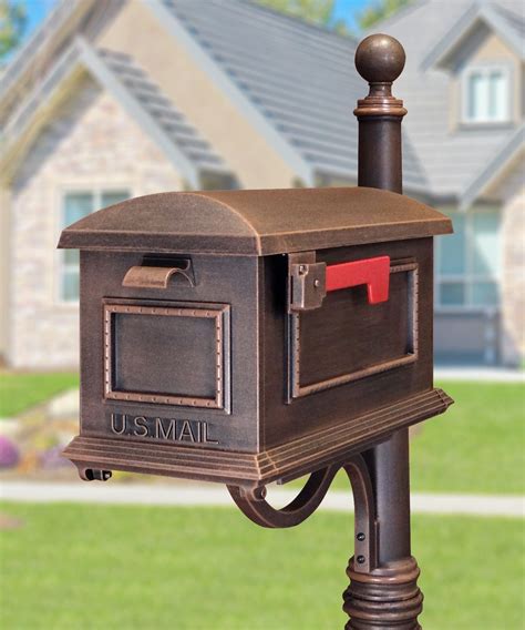 Special Lite Products Traditional Town Square Mailbox Mounted Mailbox