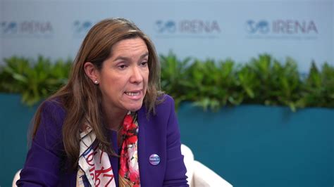 Colombia Energy Minister Maria Fernanda Suárez Londoño At Irena 9a