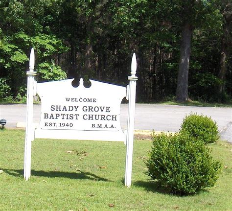 Shady Grove Missionary Baptist Church Cemetery De Holcut Mississippi