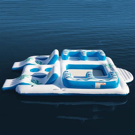 You Can Get A Giant Inflatable Floating Island To Take Your Day At The