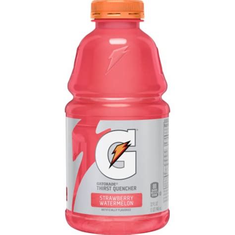 Gatorade Thirst Quencher Pink Strawberry Watermelon Electrolyte Enhanced Sports Drink Fl Oz