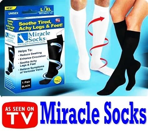 Qoo10 Miracle Socks Anti Fatigue Compression Socks Coolmax