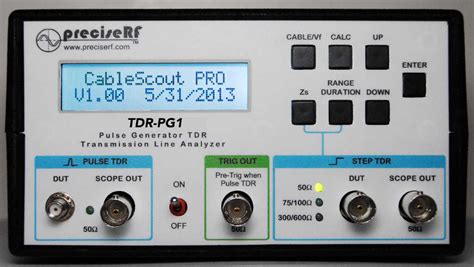 Tdr Pulse Generator Model Number Updated To Preciserf Tdr Pg1 Preciserf