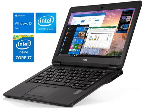Refurbished Dell Latitude E7250 125 Hd Notebook Intel Dual Core I7