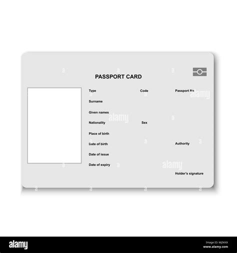 Collection Pictures Blank Sample Editable Blank Us Passport