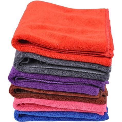 400 Gsm 80 Polyester 20 Polyamide Micro Fibre Car Cleaning Towel Rags