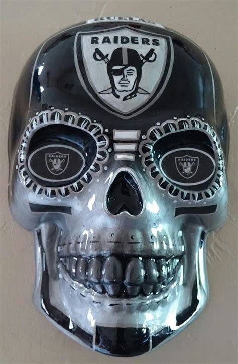 Sugar Skull Raiders Nfl Oakland Raiders Oakland Raiders Logo