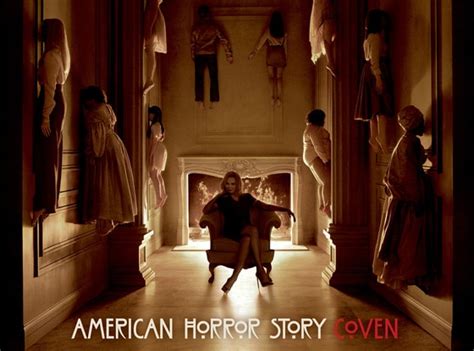 American Horror Story Coven Trailer First Look At School For Witches Jessica Langes Fear