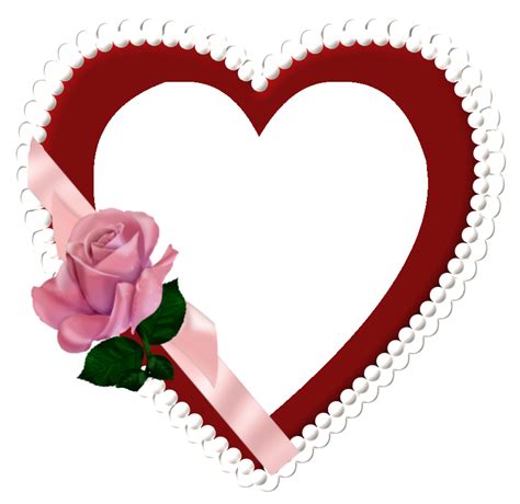 Frame Heart Pic Png Transparent Background Free Download 31001