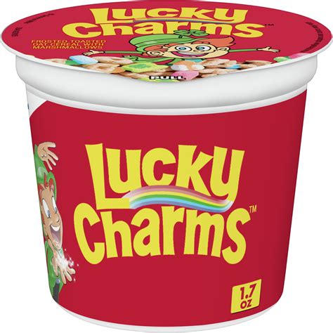 Lucky Charms Gluten Free Cereal With Marshmallows 17 Oz Single Serve