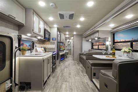 Thor Class A Rv Upgrades Appeal To Families Who Love Camping