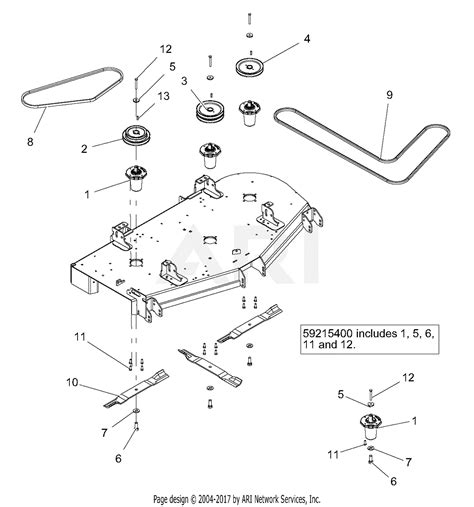 Kubota 60 Inch Mower Deck Parts Diagram One Logic