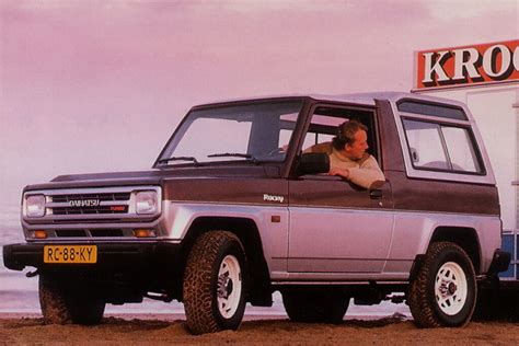 Daihatsu Rocky рестайлинг 1987 1988 1989 1990 1991 джип suv 3 дв