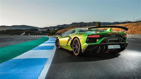 Green Lamborghini Aventador Svj 1920×1080 Hd Wallpapers