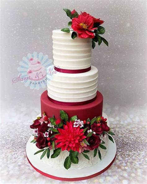 Pin By Lubina De Leeuw On Bruidstaarten Ideeen Wedding Cakes