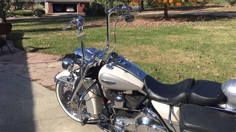 I'm gonna swap out the stock bars for some apes hopefully this winter. Road King ape hangers - YouTube