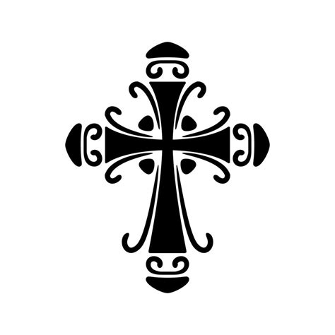 Ornate Cross Stencil Carlyn Smith Creations