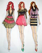 Pictures of Fashion Design Sketch