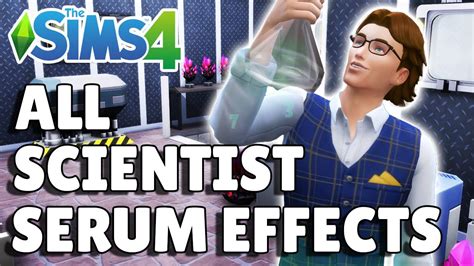 All Scientist Serum Regular And Tainted Effects The Sims 4 Guide