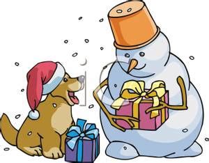 There are 1664 cartoon dog images for sale on etsy, and they cost $17.76 on average. A Colorful Cartoon of a Snowman and Dog with Christmas ...
