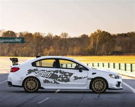 Subaru Wrx Sti Side Body Decal Set Kits Available In Many Colors