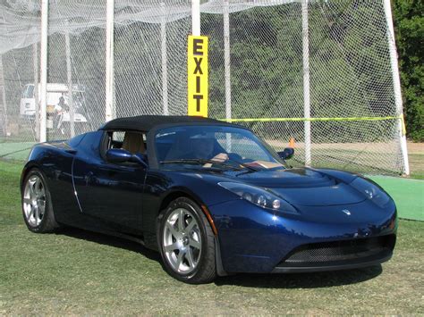 2008 Tesla Roadster Blue Flickr Photo Sharing