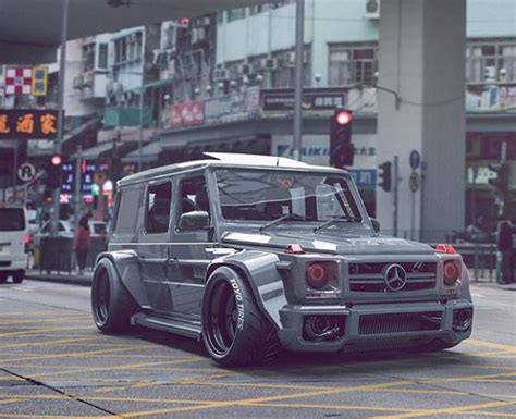 Check Out This Slammed Mercedes Amg G63 Suv