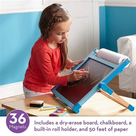 Melissa And Doug Wooden Double Sided Tabletop Easel Toys Toys At Foys