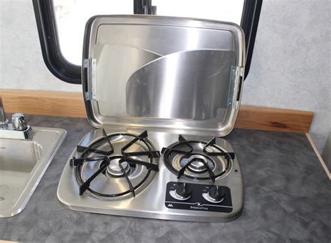 How to change a kitchen range from electric to gas or gas. ProMaster Camper Van Conversion -- Galley