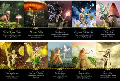 Enchanted Fairy Oracle Deck Fairies Oracle Cards Fairy Tarot Etsy