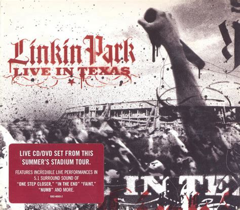 Live in texas is linkin park's first live album and third dvd (following frat party at the pankake festival and the making of meteora), first released on november 18, 2003. Linkin Park - Live In Texas (2003, CD) | Discogs