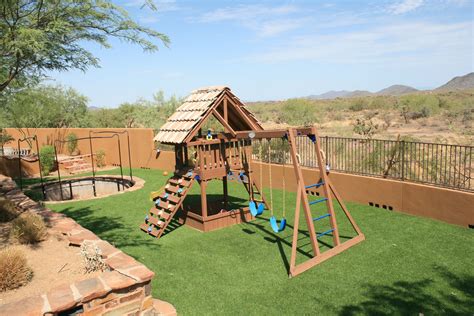 Nice Synthetic Grass For Your Kids To Play On Is Always Fun Installed
