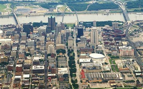 8 Best Aerial Views Of St Louis