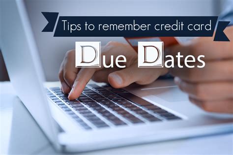 Any missed credit card payments will appear on your credit report. Tips to Remember Credit Card Due Dates - Wishfin