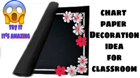 Black Chart Paper Decorationchart Paper Decoration Ideaschart Paper