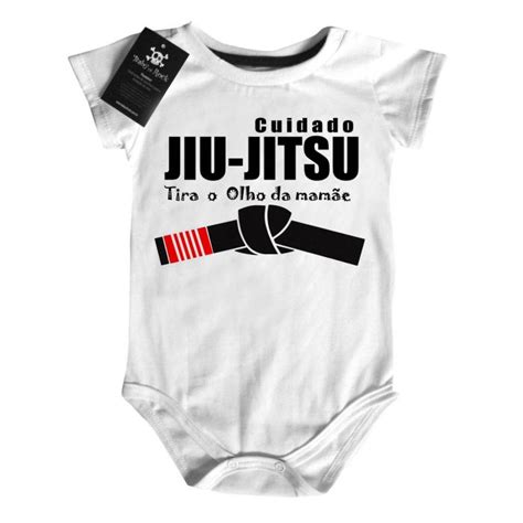 Roupinhas Bebê Body Bebê Jiu JItsu Baby Monster