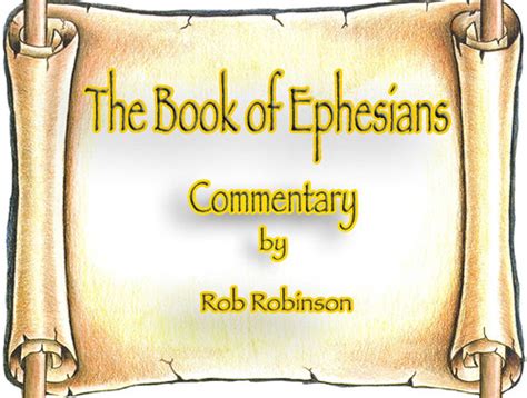 The letter was written to the ephesians and addressed to them even though paul. The Book of Ephesians Commentary | Flickr - Photo Sharing!