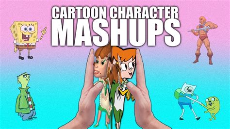 Cartoon Character Mashup Challenge Youtube
