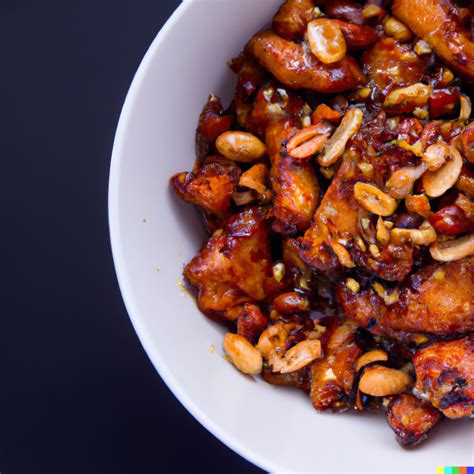Tasty Chinese Chicken With Peanuts
