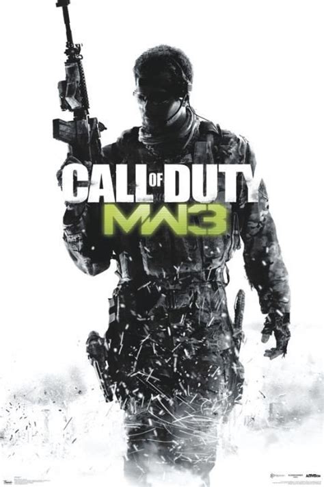 Poster Call Of Duty Mw3 Cover Wall Art Ts And Merchandise